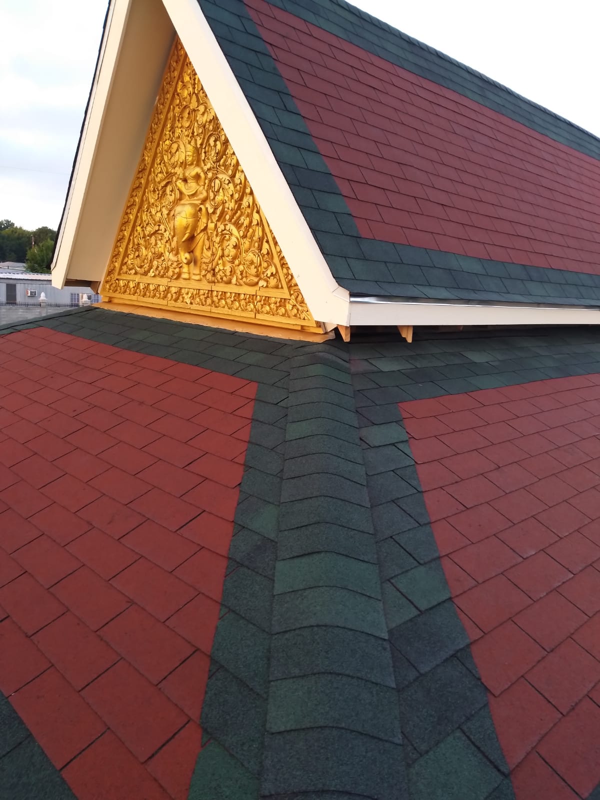 Roof Repairing for a Buddhist Temple in Houston, Texas
